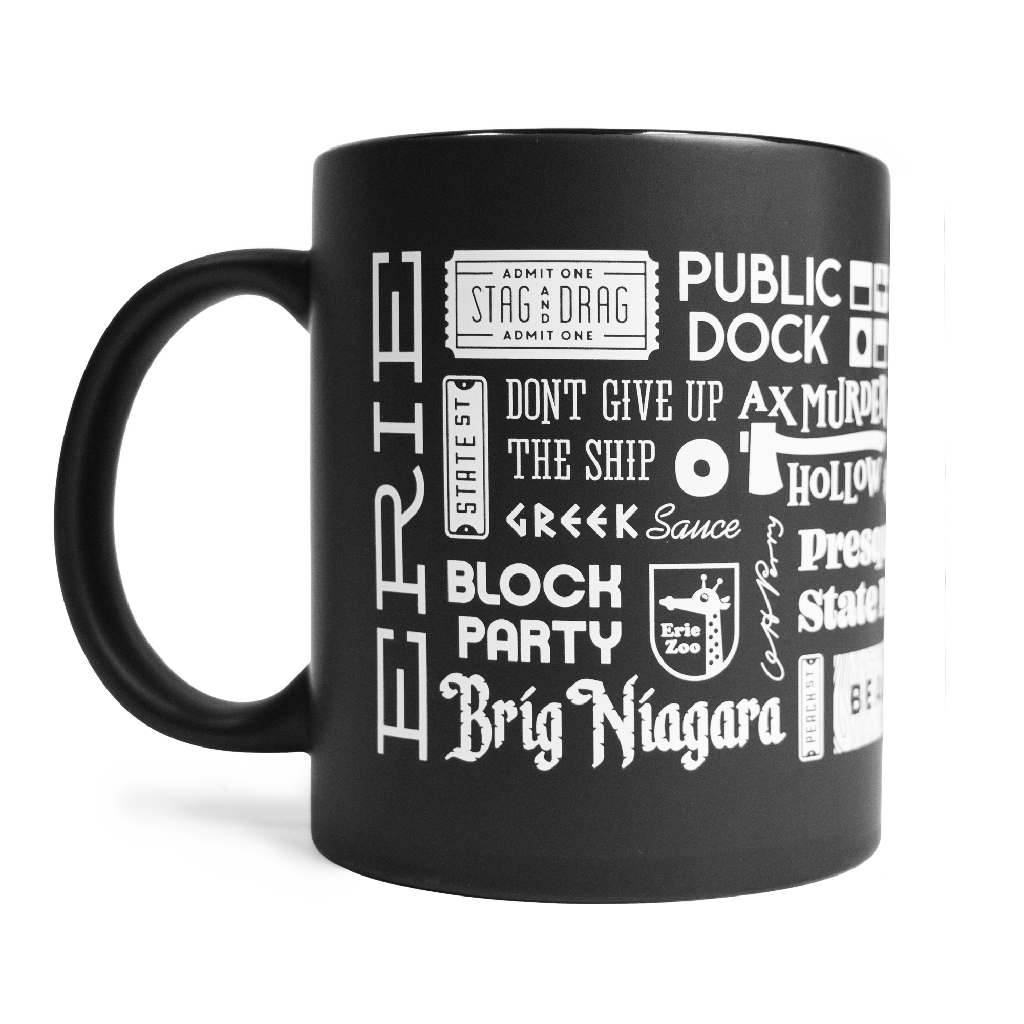 Erie Collage Coffee Mug