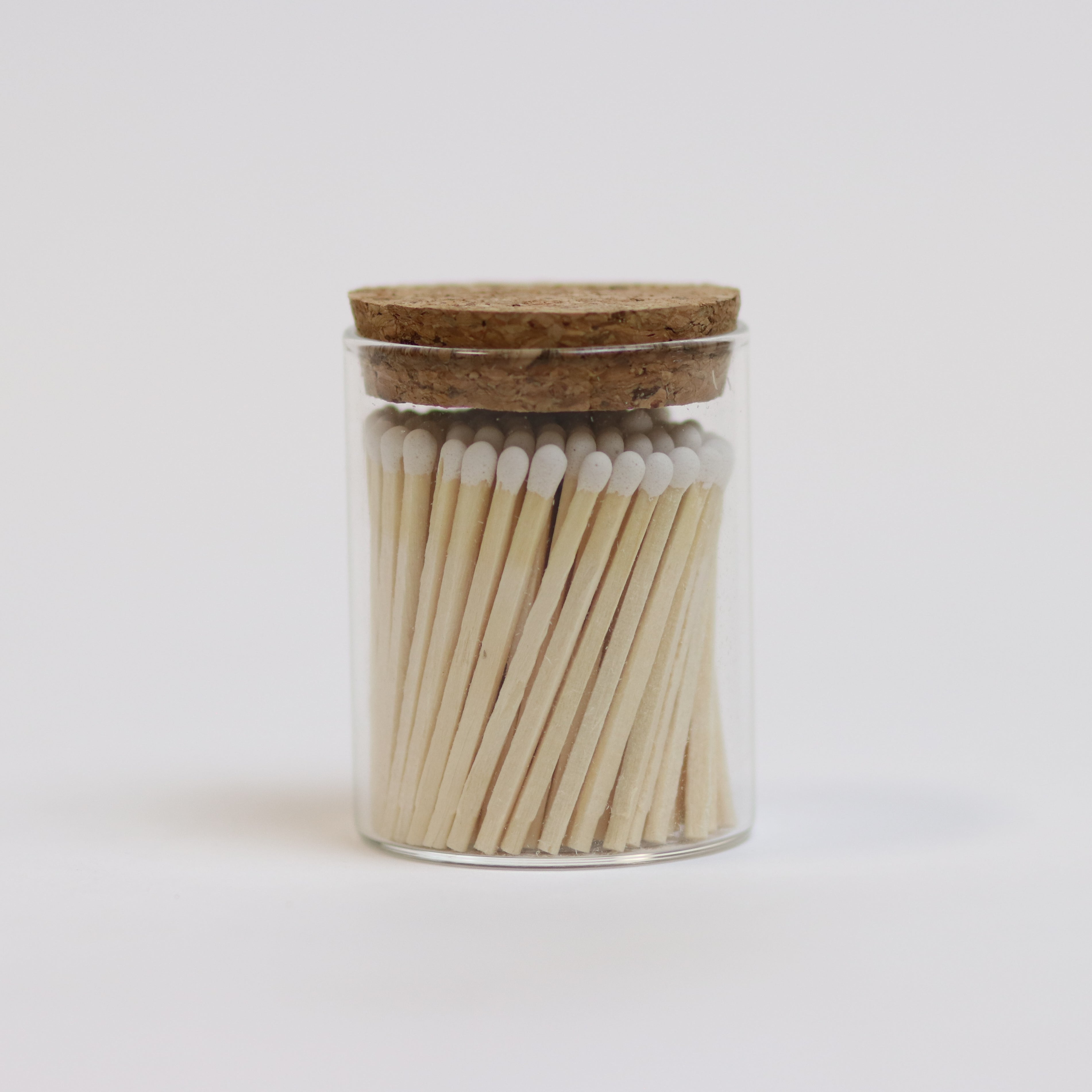 2" Matches in Cork Top Jar