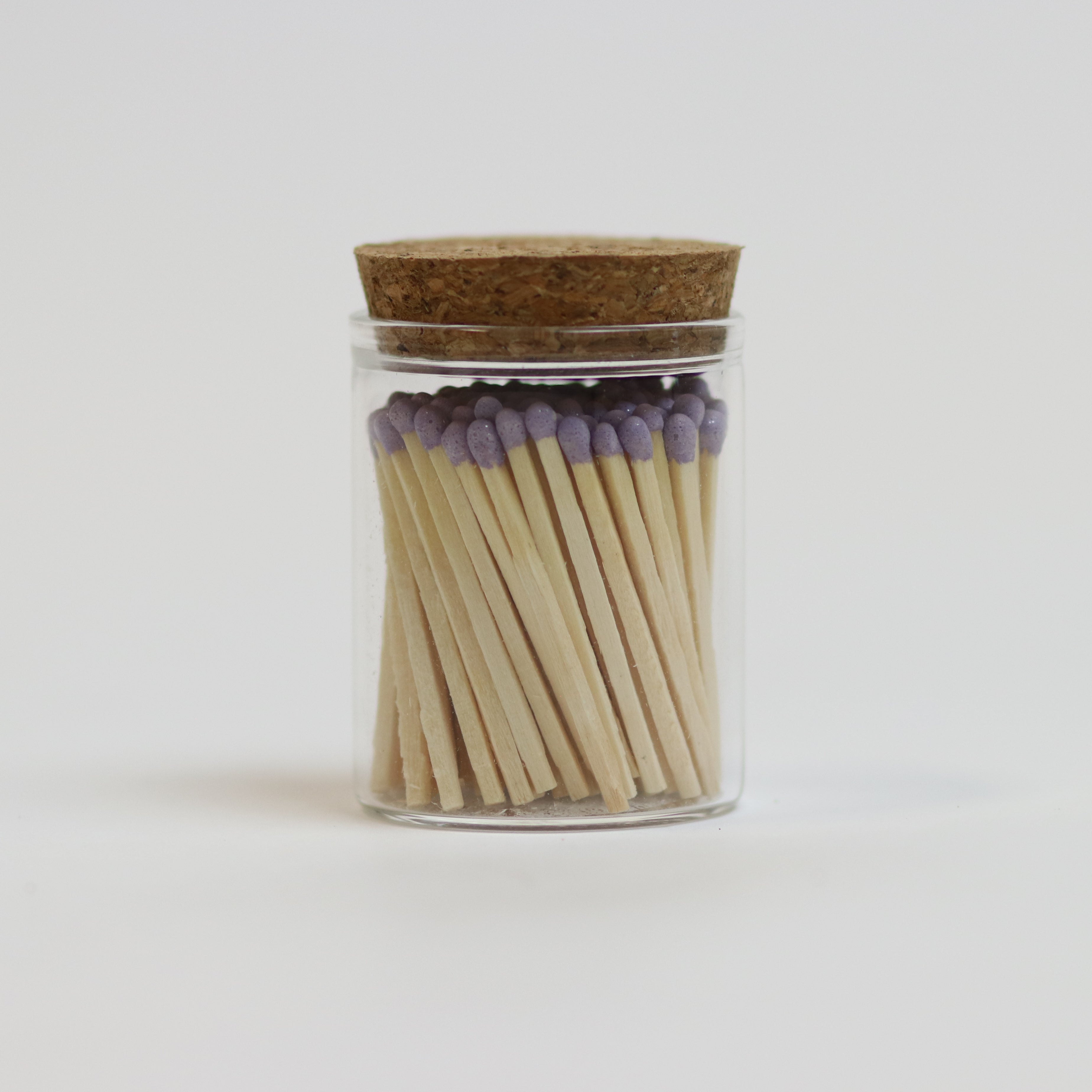 2" Matches in Cork Top Jar