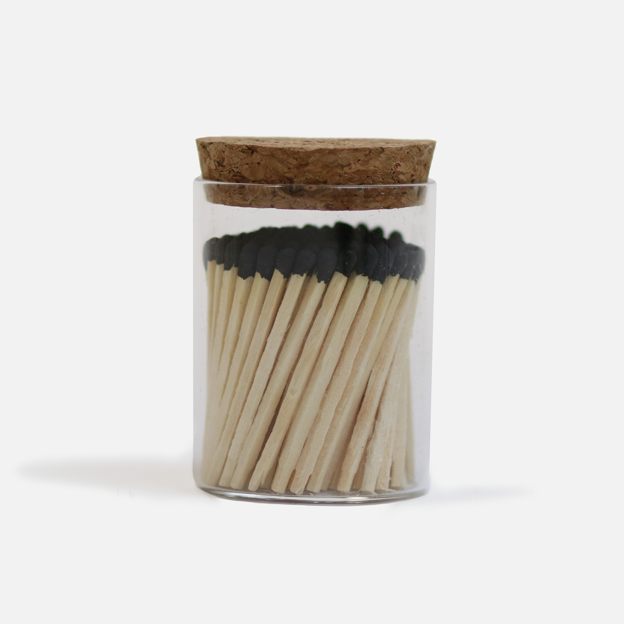 2" Matches in Cork Top Jar