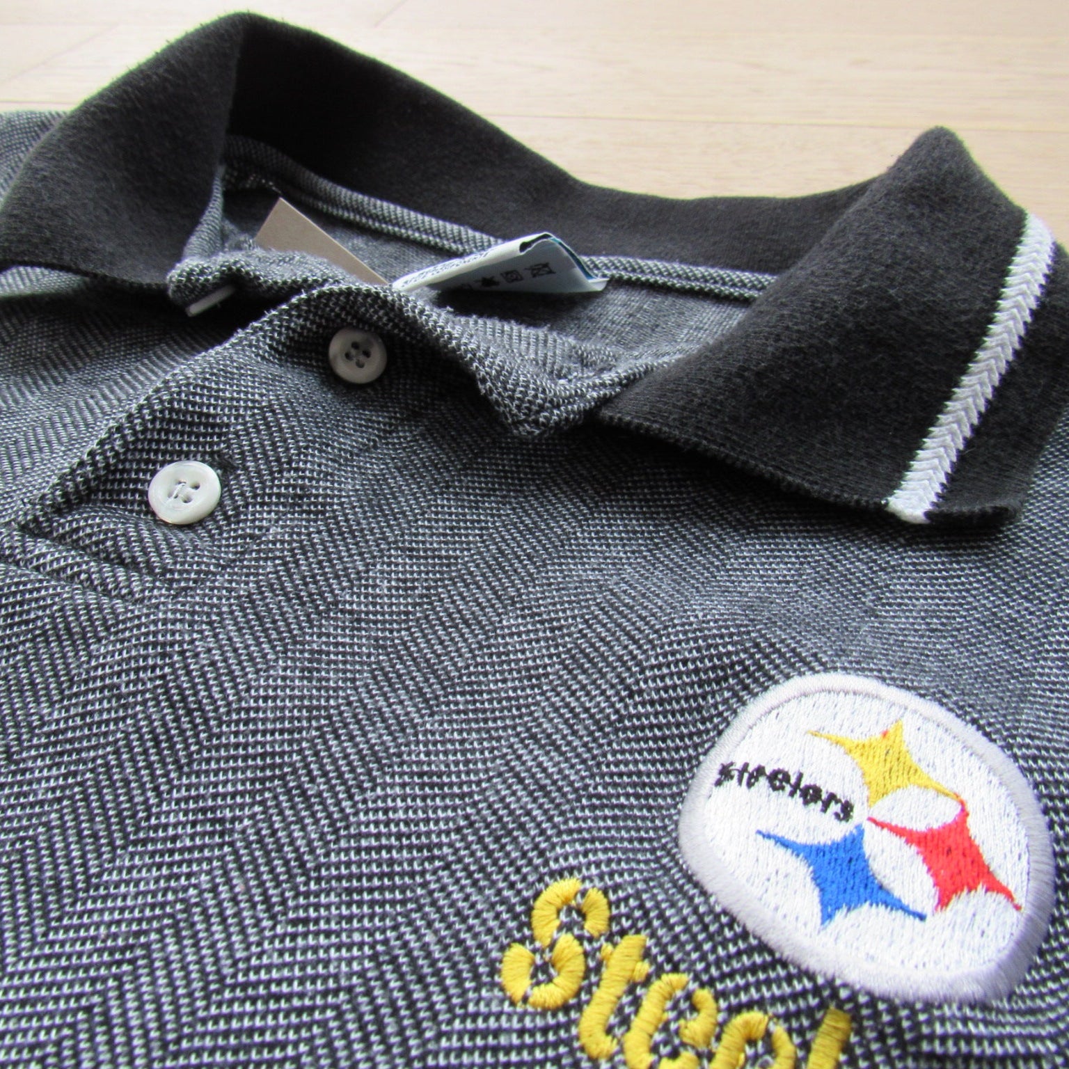 Vintage Steelers Logo Polo