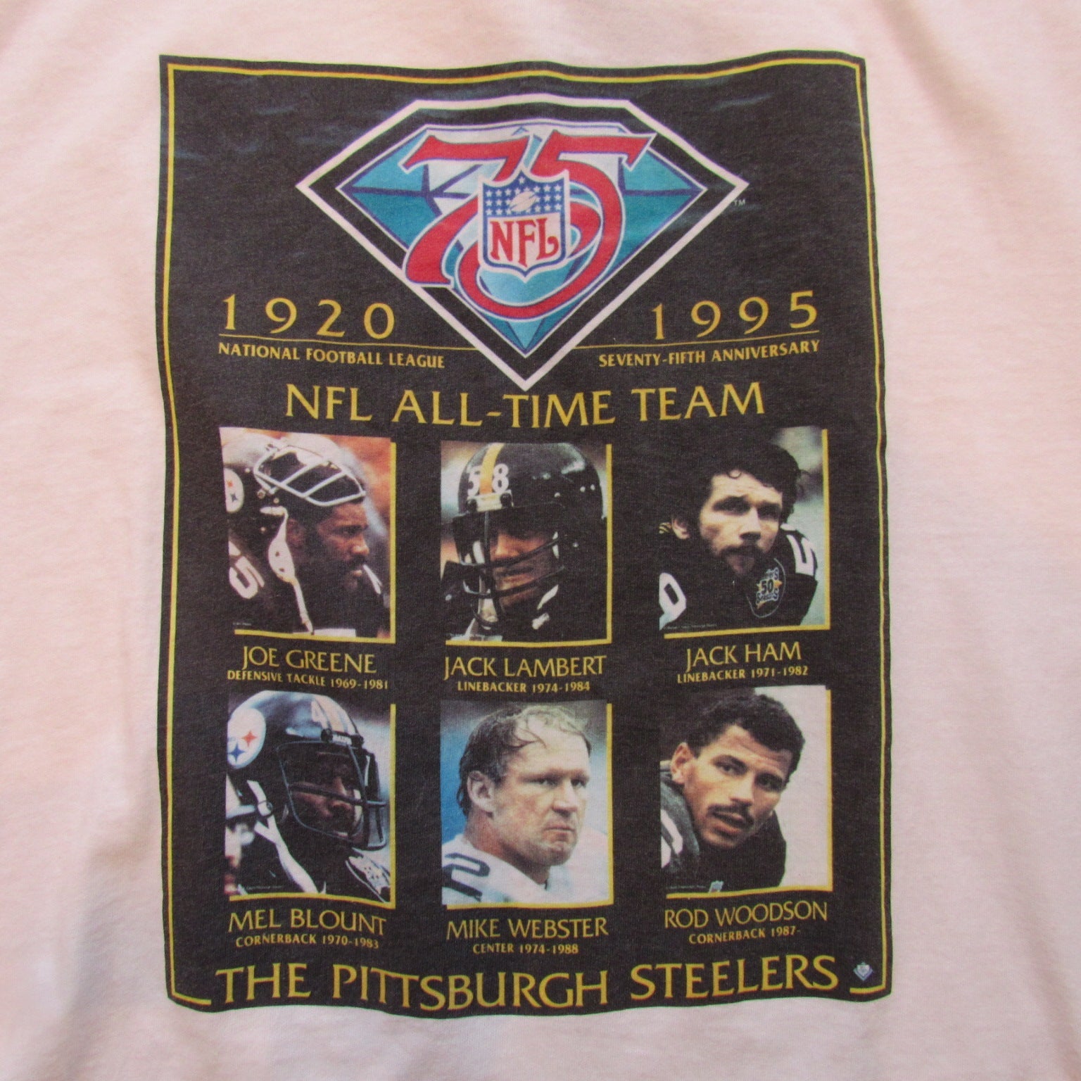 Vintage Steelers NFL All-Time Tee