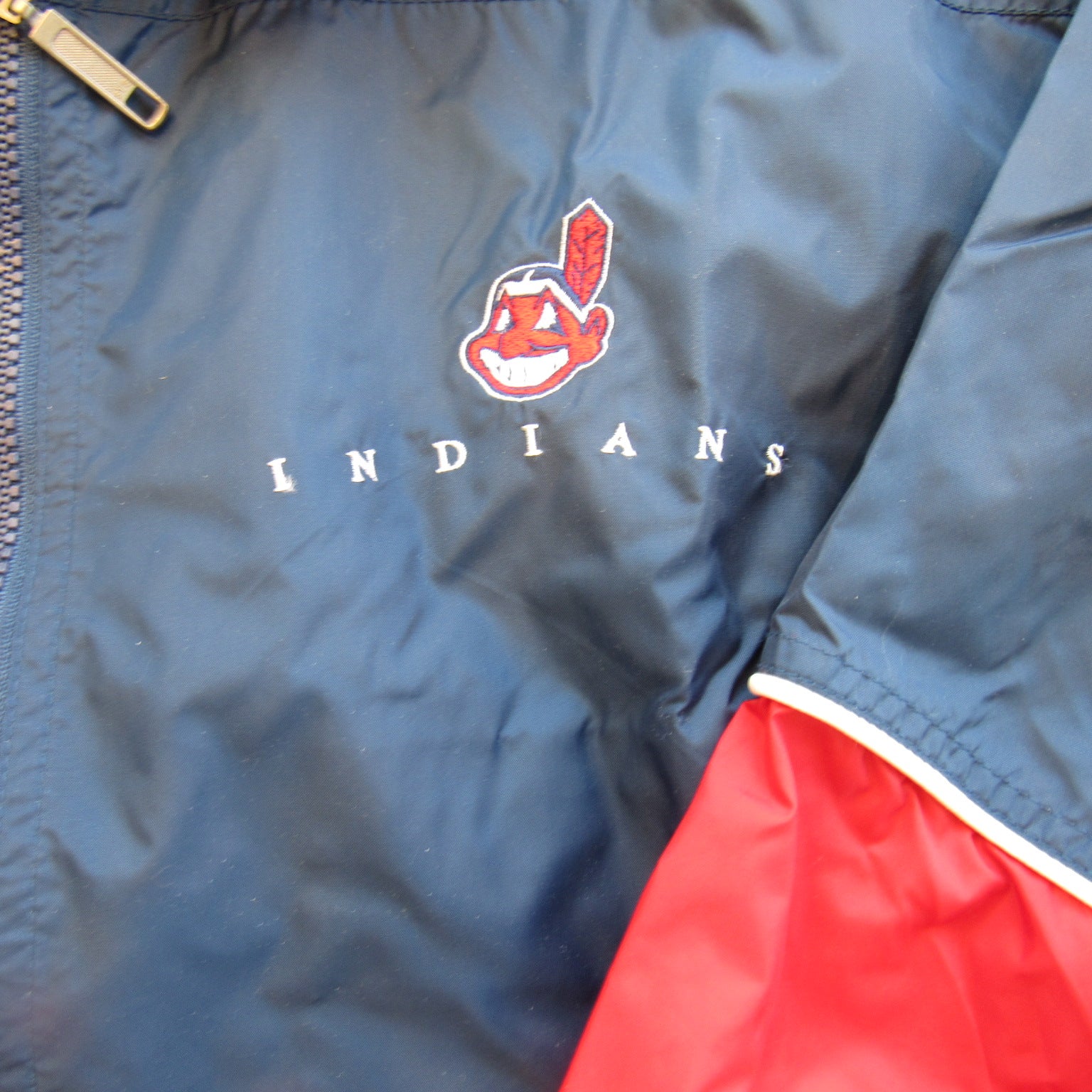 Retro Cleveland Indians Windbreaker Jacket