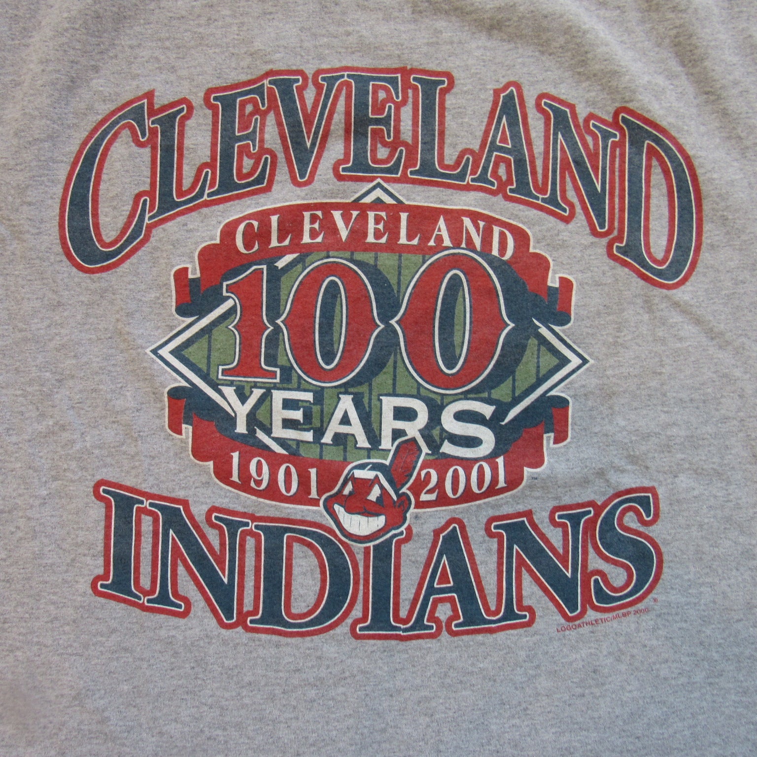 Cleveland Indians 100 Years Tee (2000)