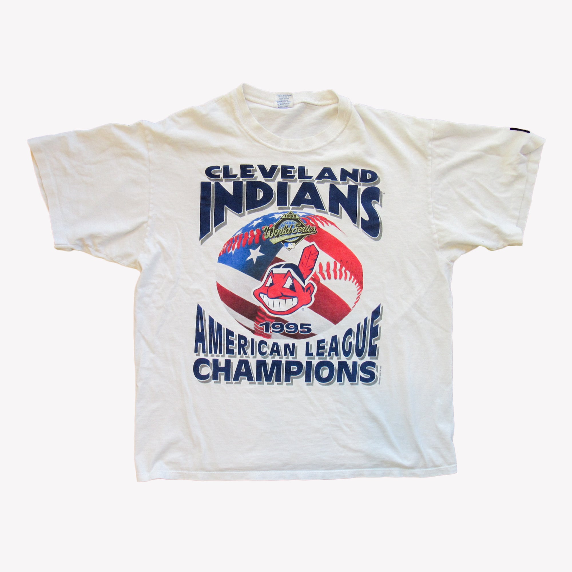 Retro 1995 Cleveland Indians Champions Tee