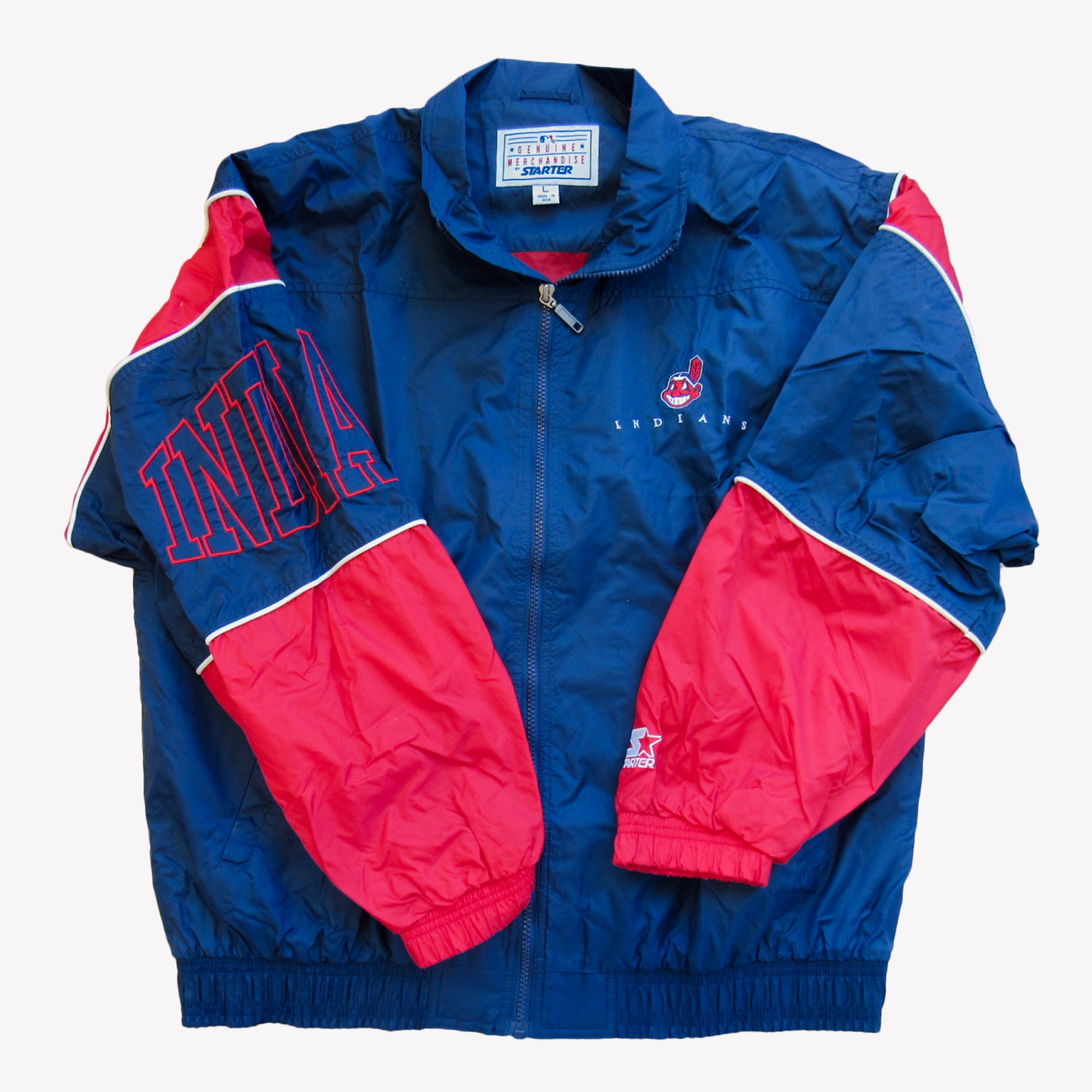 Retro Cleveland Indians Windbreaker Jacket