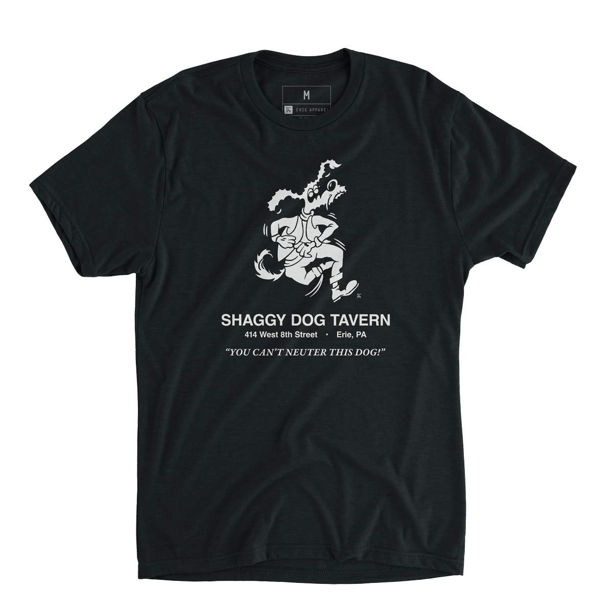 Shaggy Dog Tavern Tee - Black